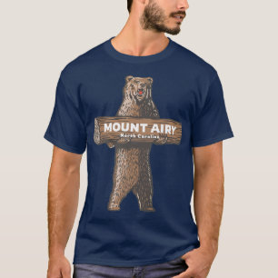 Mount Airy North Carolina NC Growling Beer Vacatio T-shirt
