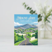 Mount Airy VS Briefkaart (Staand voorkant)