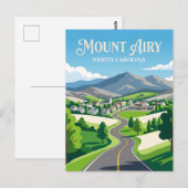 Mount Airy VS Briefkaart (Voorkant / Achterkant)