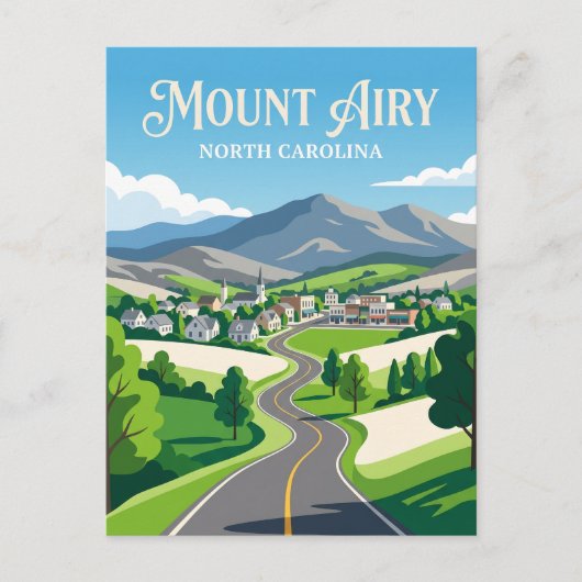 Mount Airy VS Briefkaart (Voorkant)