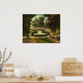 Mount Auburn - Thomas Chambers Fine Art Poster (Keuken)