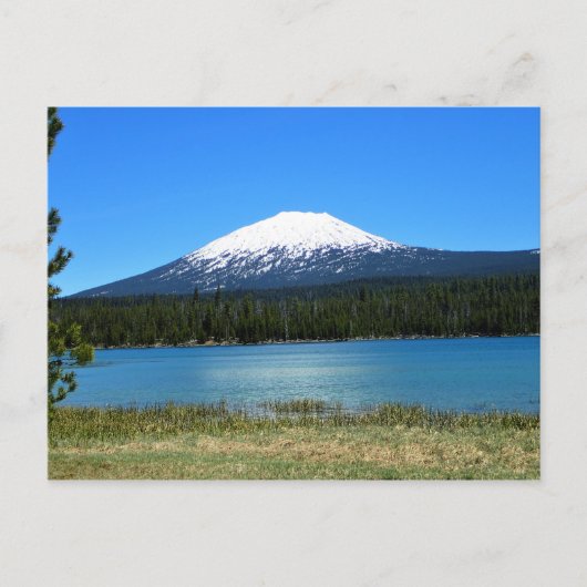 Mount Bachelor, Oregon Briefkaart (Voorkant)