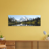 Mount Baker Bellingham WA 36" x 12", 1,5" Canvas Afdruk (Insitu (Woonkamer))