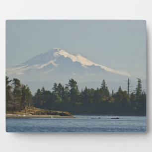 Mount Baker domineert landschap Fotoplaat