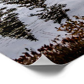 Mount Baker gereflecteerd Poster (Hoek)