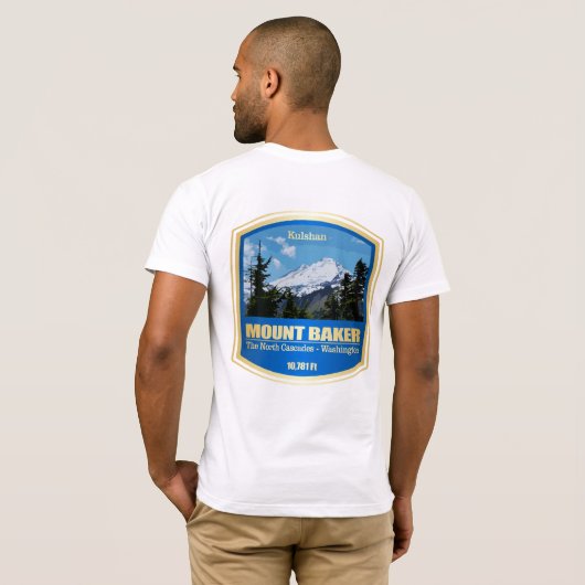 Mount Baker (PF) T-shirt (Achterkant volledig)