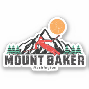 Mount Baker Ski Washington Sticker