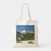 Mount Baker Washington Landschap Foto Canvas tas (Achterkant)