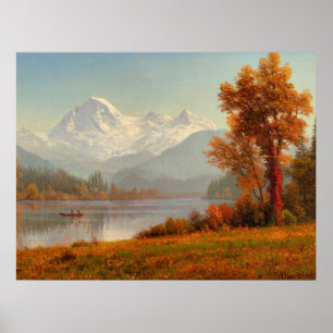 Mount Baker, Washington, mooie kunst. Poster
