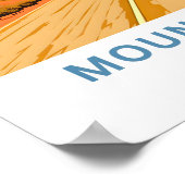 Mount Baldy California Travel Print (Hoek)