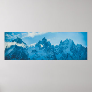 Mount Blanc Chamonix Poster