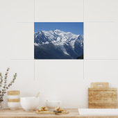 Mount Blanc Poster (Keuken)