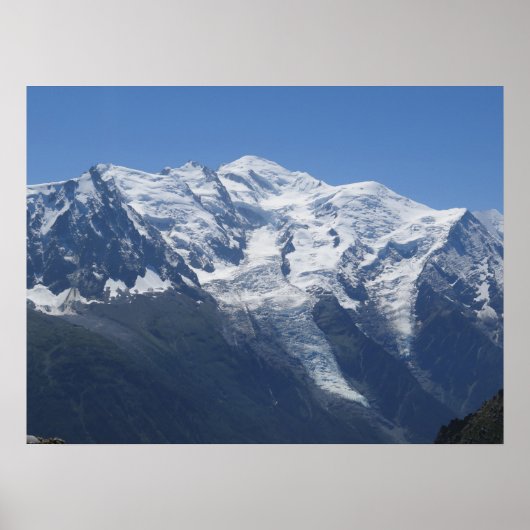 Mount Blanc Poster (Voorkant)