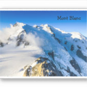 Mount Blanc Sticker (Voorkant)