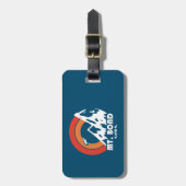 Mount Bond New Hampshire Sun Eagle Bagagelabel (Voorkant verticaal)