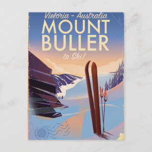 Mount Buller, Victoria Australia Briefkaart