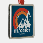 Mount Cabot New Hampshire Sun Eagle Metalen Ornament (Rechts)
