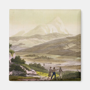 Mount Cayambe, Ecuador, uit Le Costume Ancien et Magneet