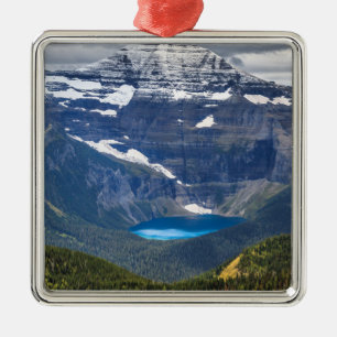 Mount Chapman & Lake Wurdeman Metalen Ornament
