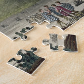 Mount Chimborazo, Ecuador, uit Le Costume Ancien Legpuzzel (Zijkant)