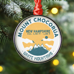 Mount Chocorua New Hampshire - Retro  Metalen Ornament