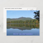 Mount Chocorus & Lake Chocorua, New Hampshire Briefkaart (Voorkant / Achterkant)
