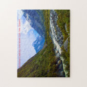 Mount Cook New Zealand. Legpuzzel (Verticaal)