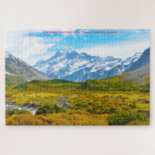 Mount Cook Nieuw-Zeeland Legpuzzel