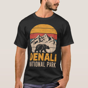 Mount Denali Alaska Mountaineer Klimmen Nationaal T-shirt