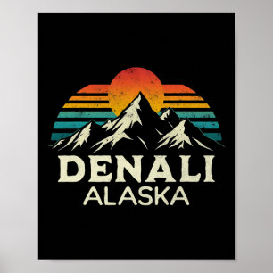 Mount Denali Alaska Wandel Klim Avontuur Nati Poster