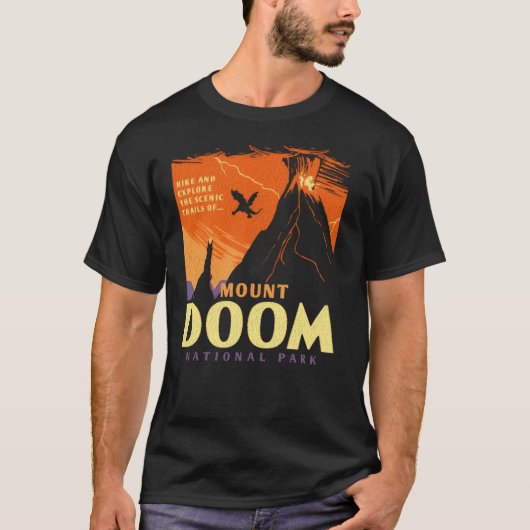 MOUNT DOOM NATIONAL PARK Classic T-Shirt (Devant)