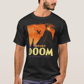 MOUNT DOOM NATIONALE PARK Klassieke T-Shirt