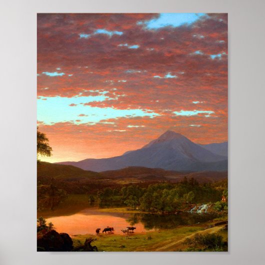 Mount door Frederic Edwin Church Poster (Voorkant)