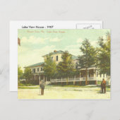 MOUNT DORA, FL - Lake Uitzicht House - 1907 Briefkaart (Voorkant / Achterkant)