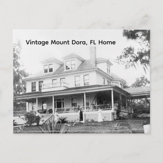 Mount Dora, FL. Thuis Briefkaart (Voorkant)