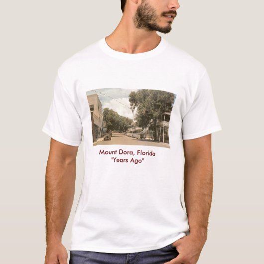 Mount Dora, Florida "Years Ago" T-shirt (Voorkant)