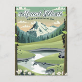 Mount Elbert Rocky Mountains Reisposter Briefkaart (Voorkant)