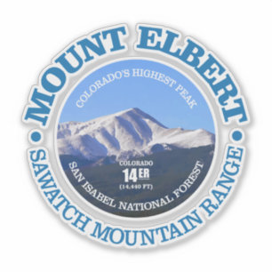 Mount Elbert Sticker