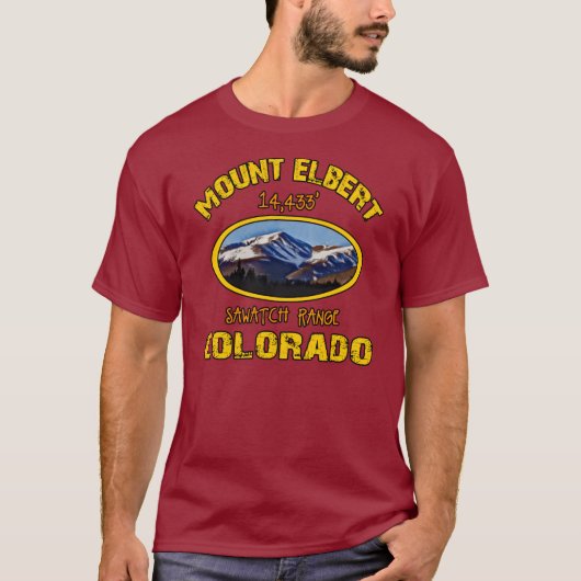 Mount Elbert T-shirt (Voorkant)