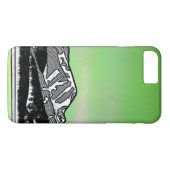 Mount Elbret Green Mountain Landscape Case-Mate iPhone Case (Achterkant (Horizontaal))