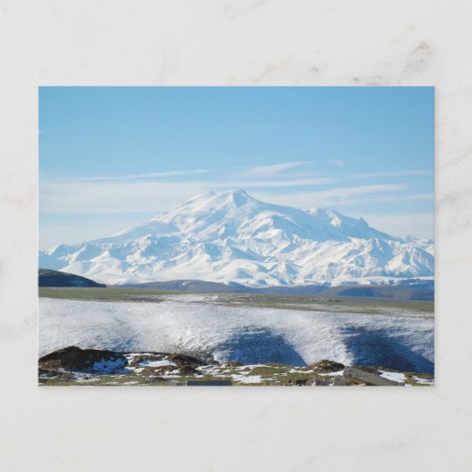 Mount Elbrus Briefkaart (Voorkant)