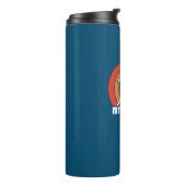 Mount Elbrus Russia Sun Eagle Thermosbeker (Gedraaid links)