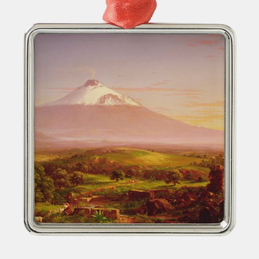 Mount Etna Metalen Ornament (Voorkant)