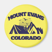 Mount Evans, Colorado Magneet (Voorkant)
