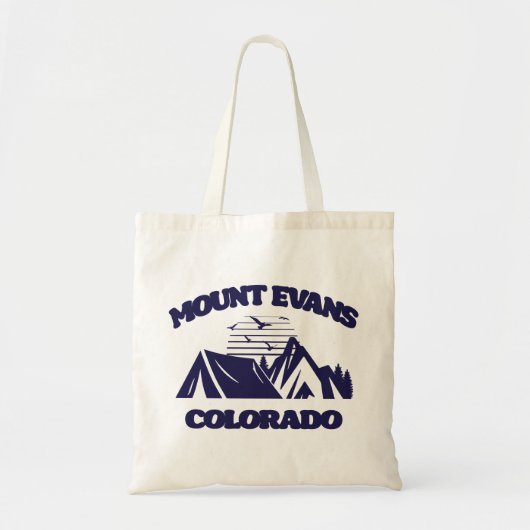 Mount Evans, Colorado Tote Bag (Voorkant)