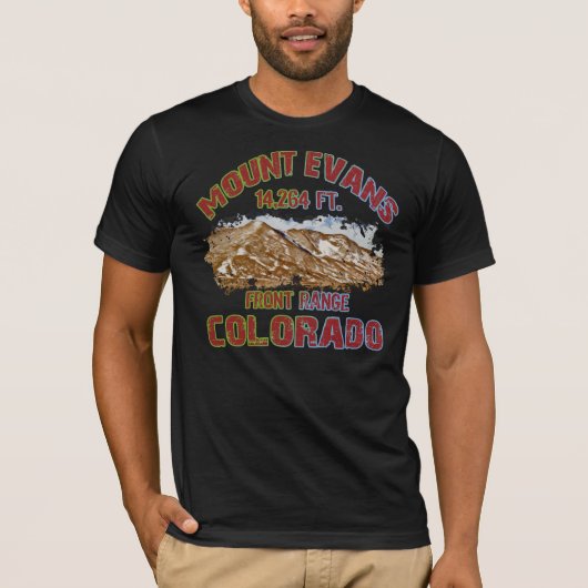 Mount Evans T-shirt (Voorkant)