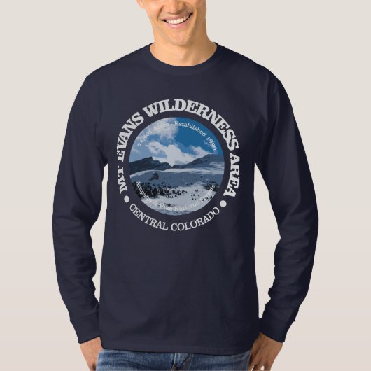 Mount Evans Wilderness T-shirt (Voorkant)