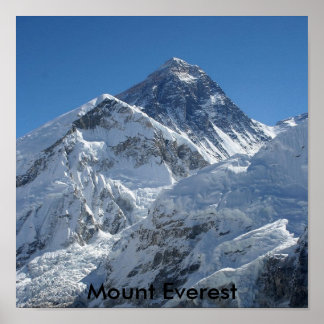 Mount Everest #1 Poster