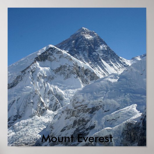 Mount Everest #1 Poster (Voorkant)