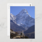 Mount Everest 4 Briefkaart (Voorkant / Achterkant)